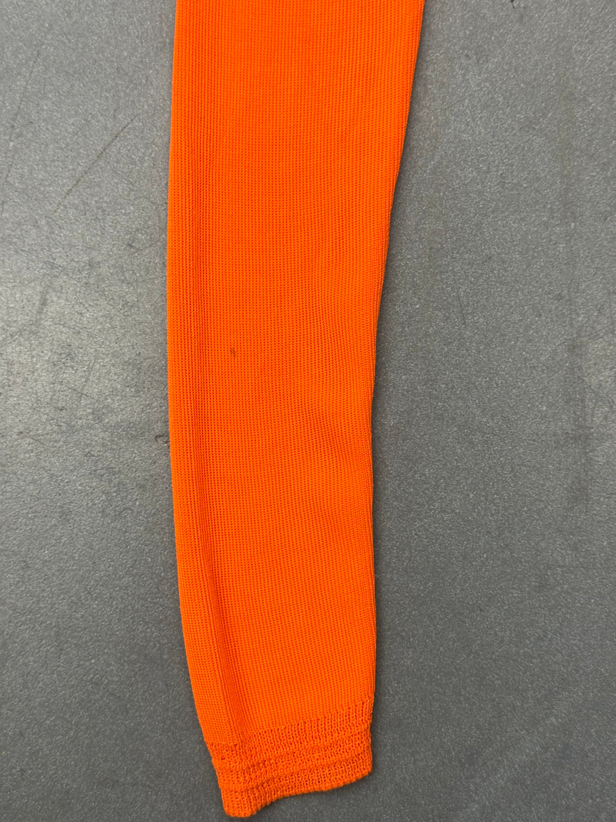 SS96 GIANNI VERSACE COUTURE ORANGE RAYON CARDIGAN