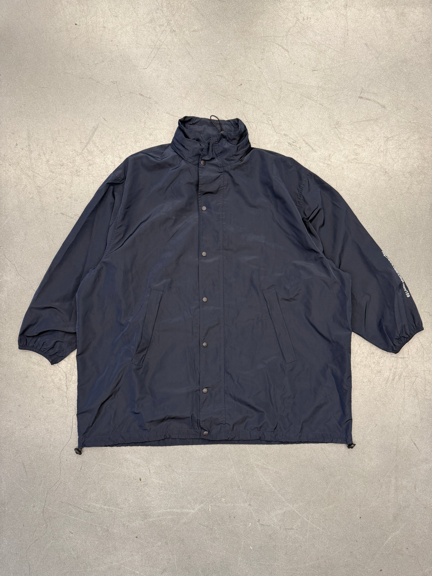 BALENCIAGA WEBSITE LINK BUTTON UP PARKA
