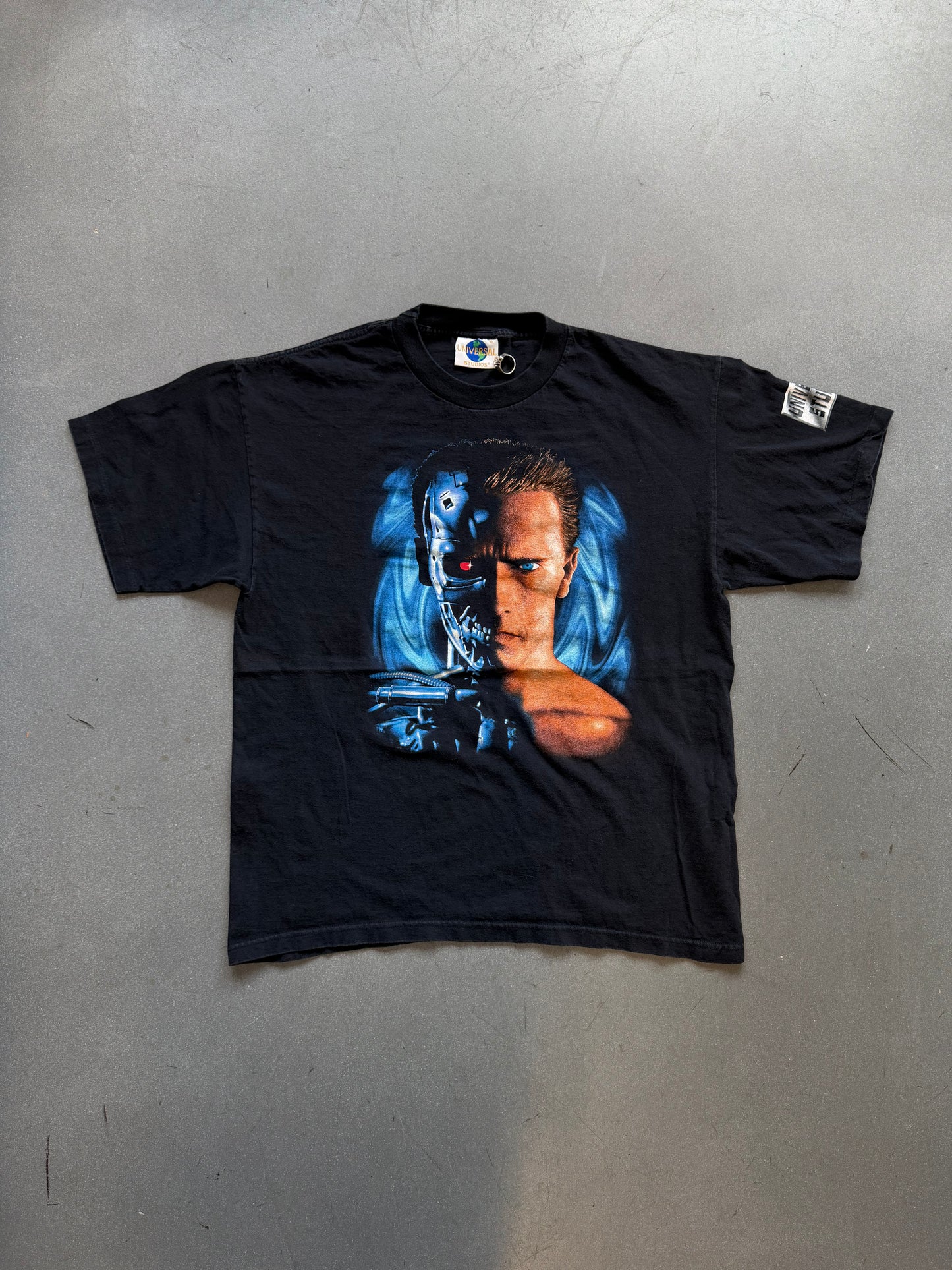 90S T2 TERMINATOR "I TOLD YOU I'D BE BACK" TEE (UNIVERSAL STUDIOS TAG)