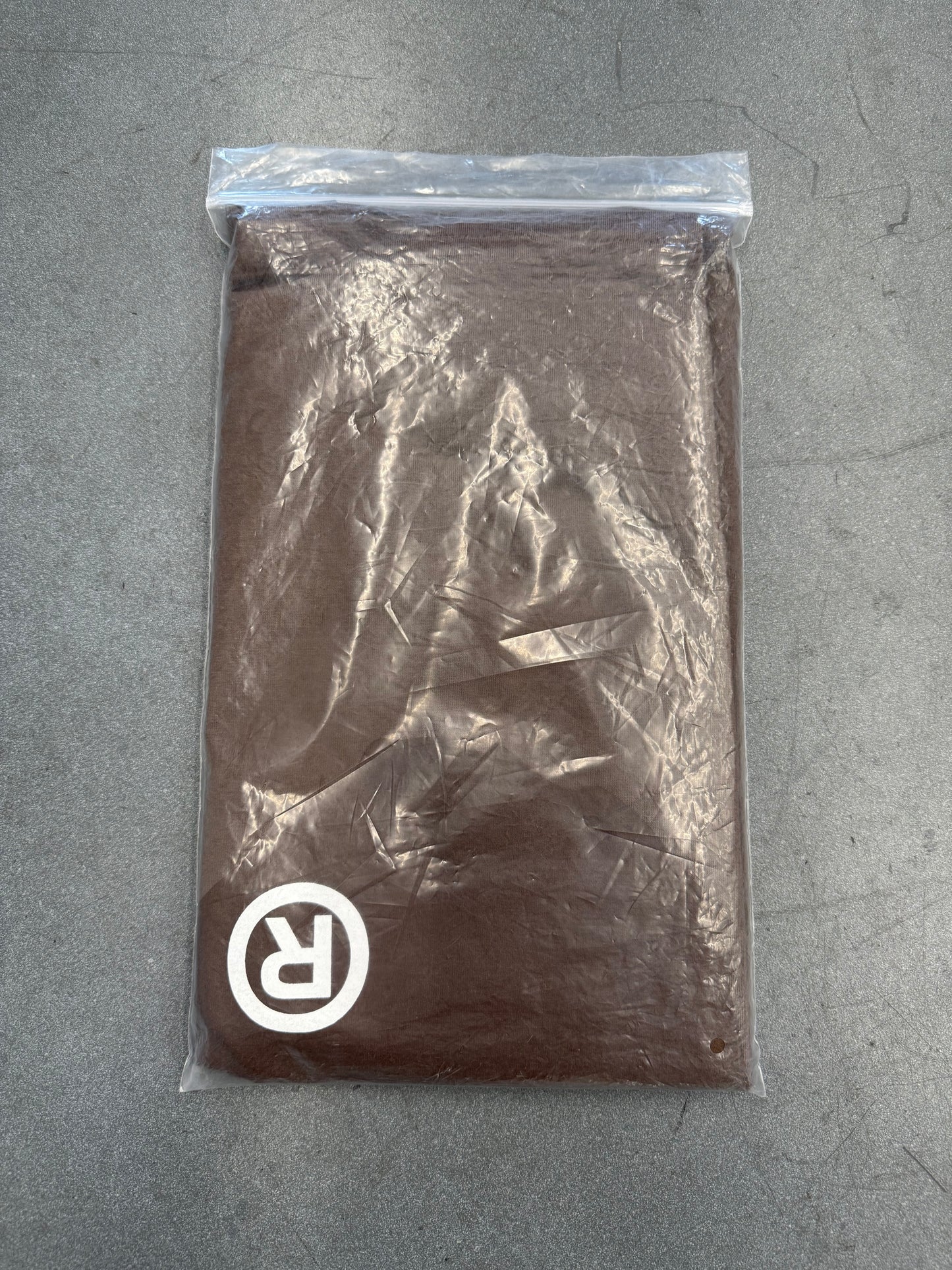 FW23 A BATHING APE BAPE BIG APE HEAD TEE - BROWN (L) (NEW IN BAG)