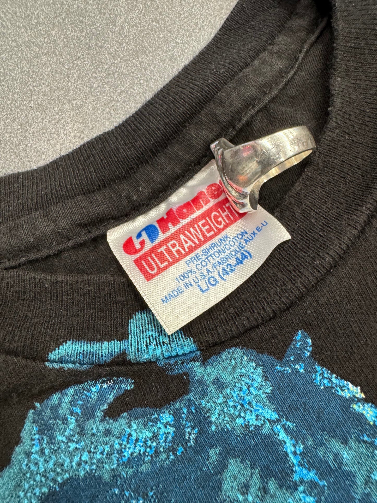 1991 MADONNA ALL OVER ME EROTICA SEX AOP TEE (HANES ULTRAWEIGHT TAG)