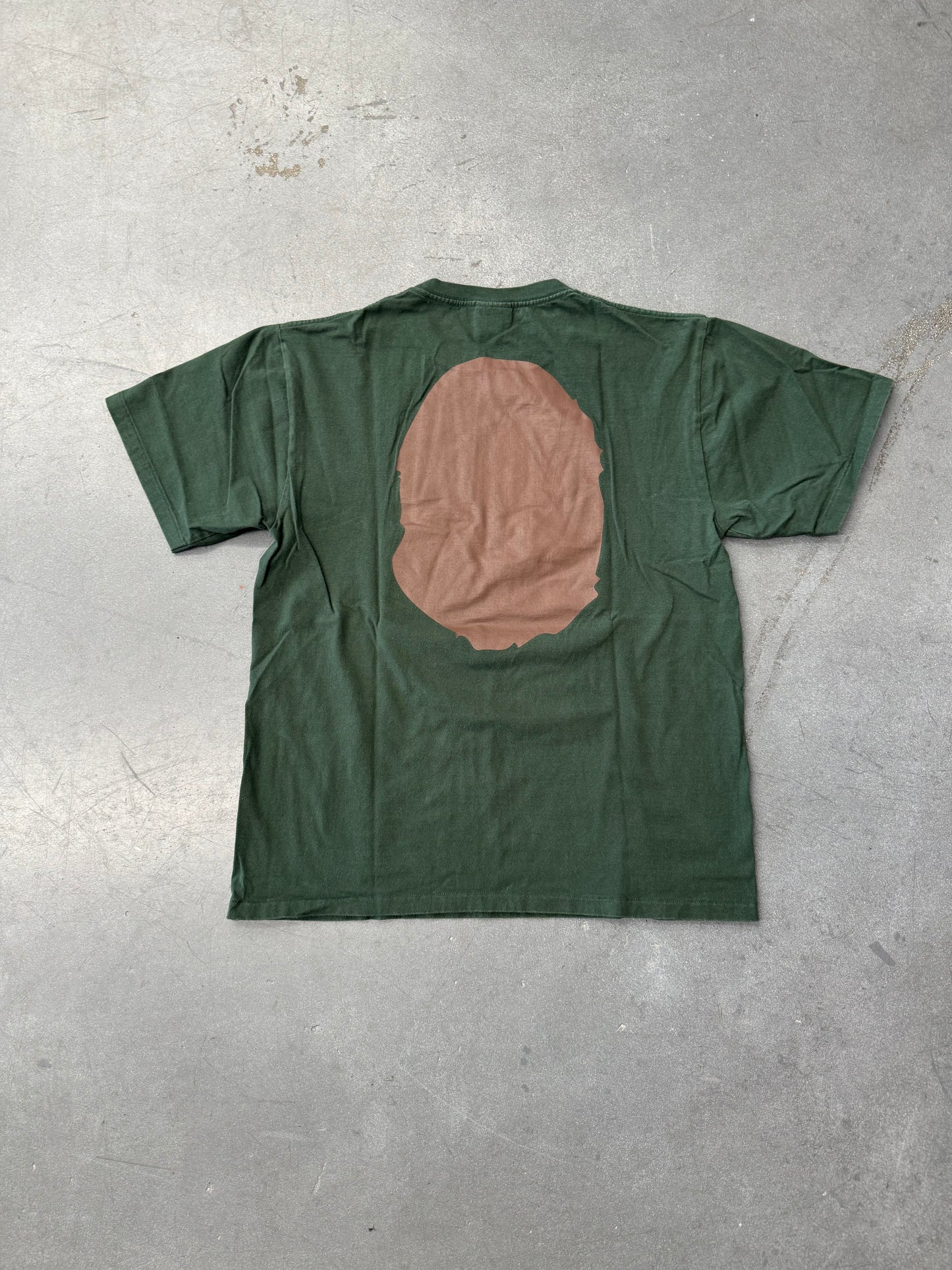 BAPE BIG APE HEAD TEE - GREEN
