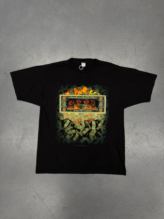 2000 CASH MONEY MILLIONAIRES TOUR DOLLAR BILL TEE (MADE IN USA TAG)