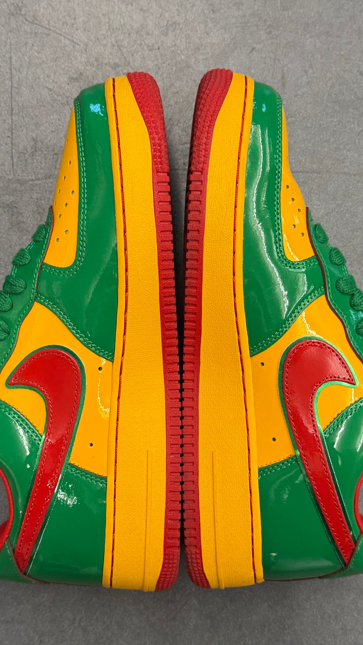 2025 NIKE AIR FORCE 1 LOW LIL YACHTY CONCRETE BOYS - LUCKY GREEN