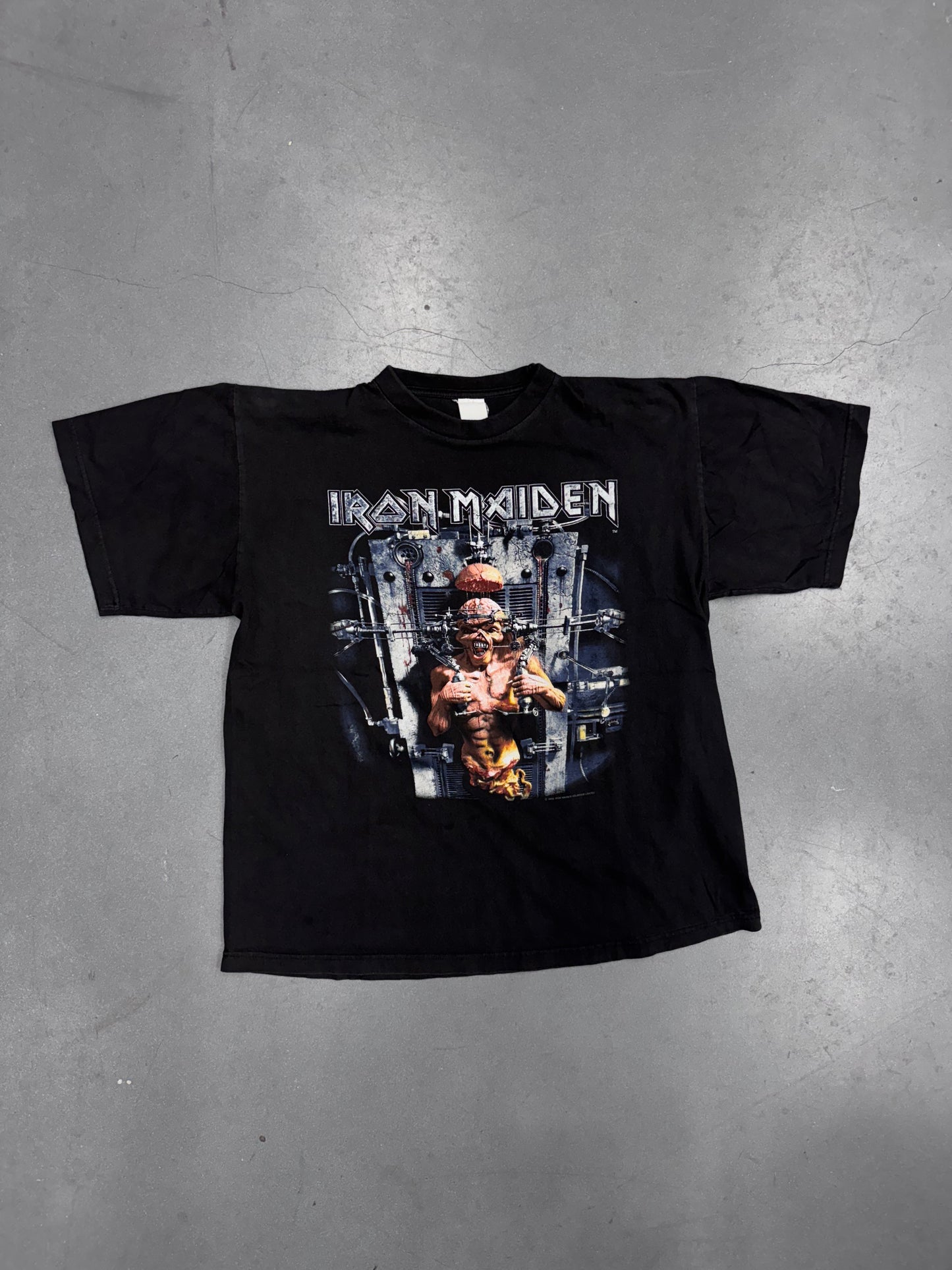 1995 IRON MAIDEN THE FACTOR TEE (FADED TAG)
