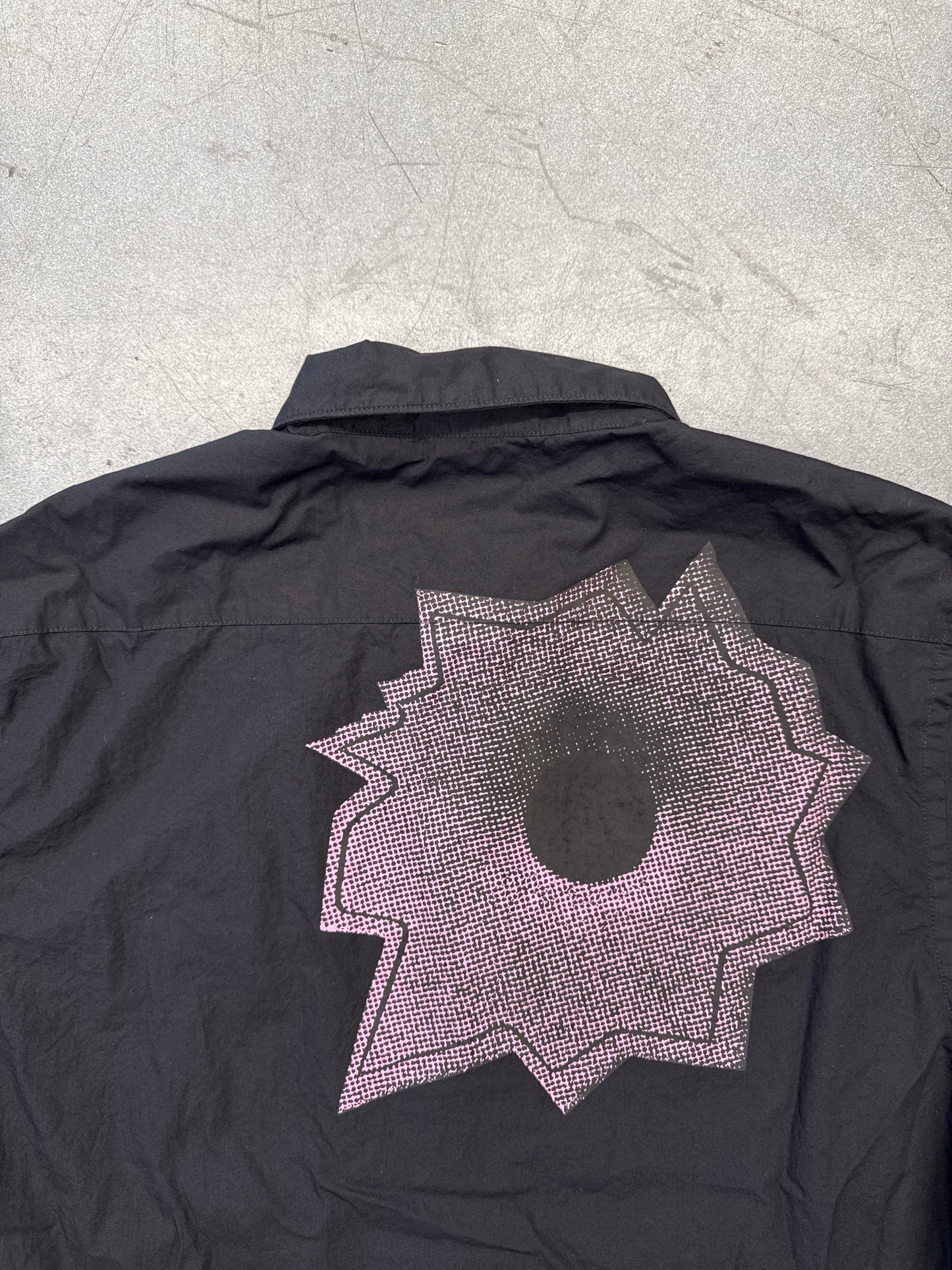 SS22 SUPREME NATE LOWMAN S/S BUTTON SHIRT - BLACK