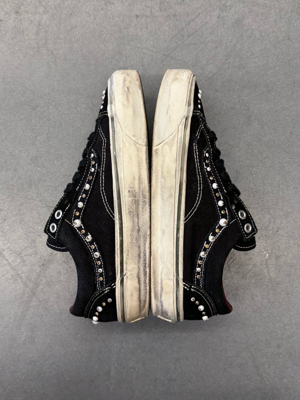 2024 VANS OTW OLD SKOOL 36 PEARLIZED PACK - BLACK (VERY WORN) (W/ BOX)