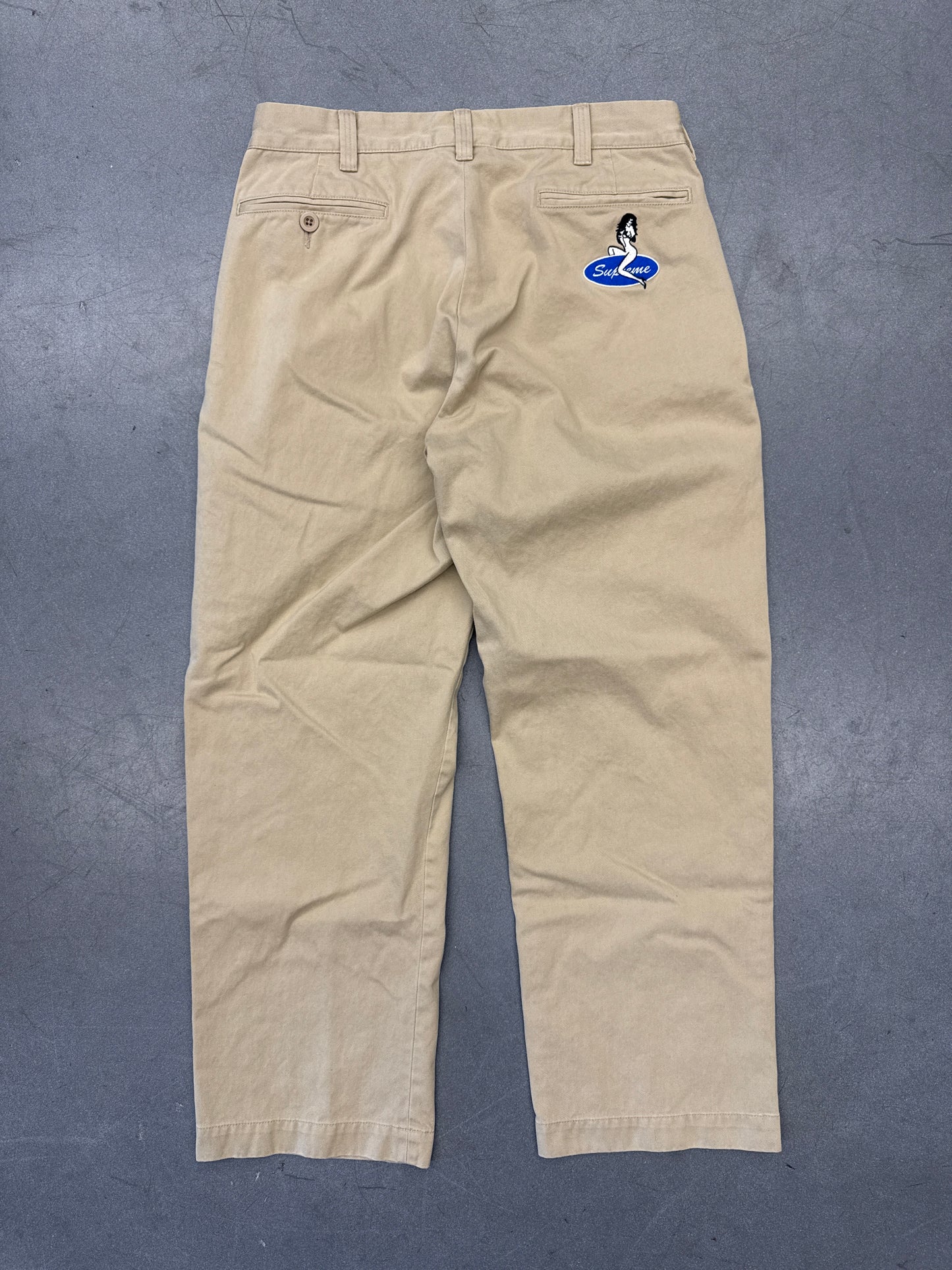 SS25 SUPREME PIN UP CHINO PANT - KHAKI