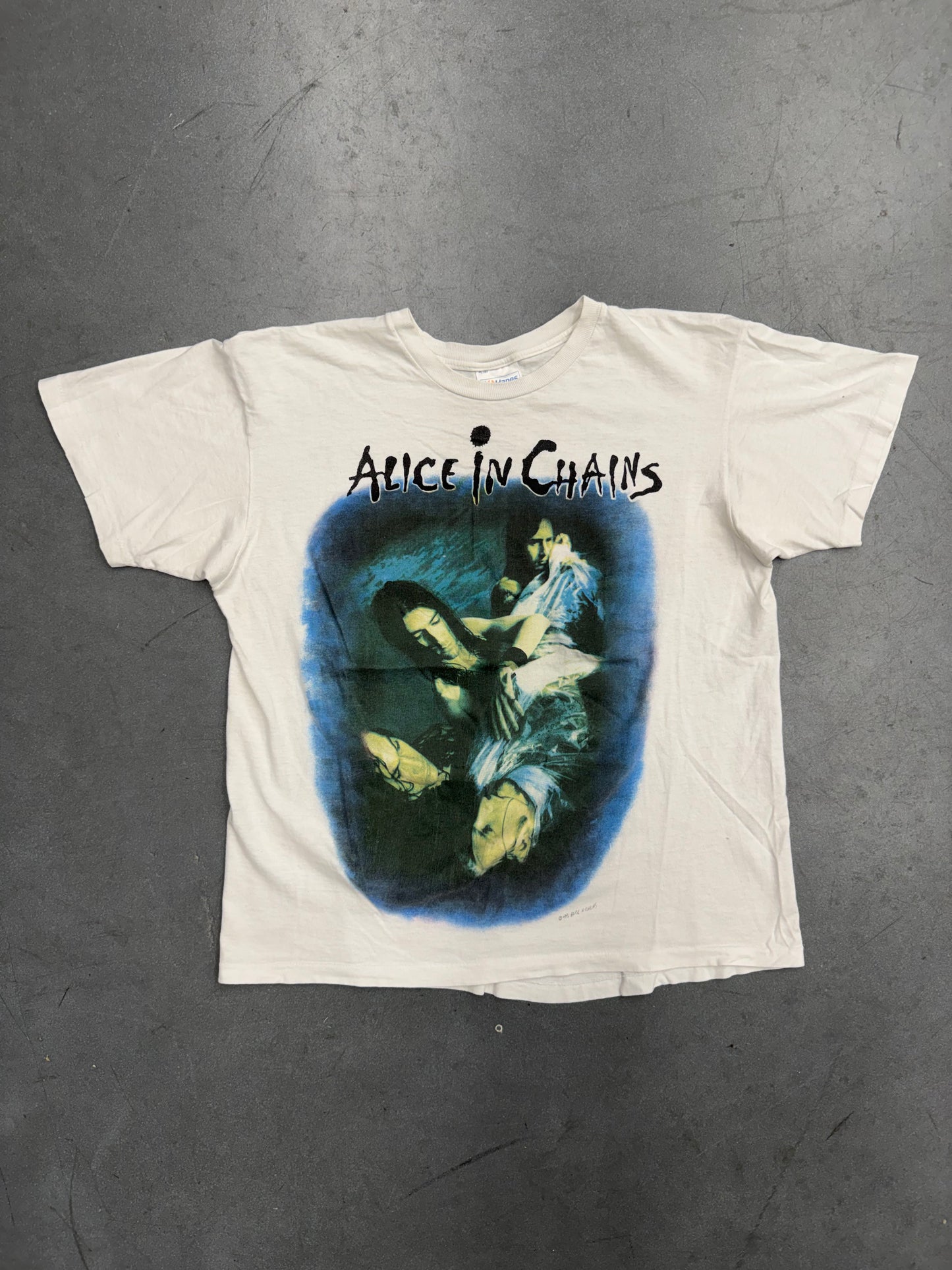 1991 ALICE IN CHAINS WE DIE YOUNG PROMO TEE (HANES TAG)
