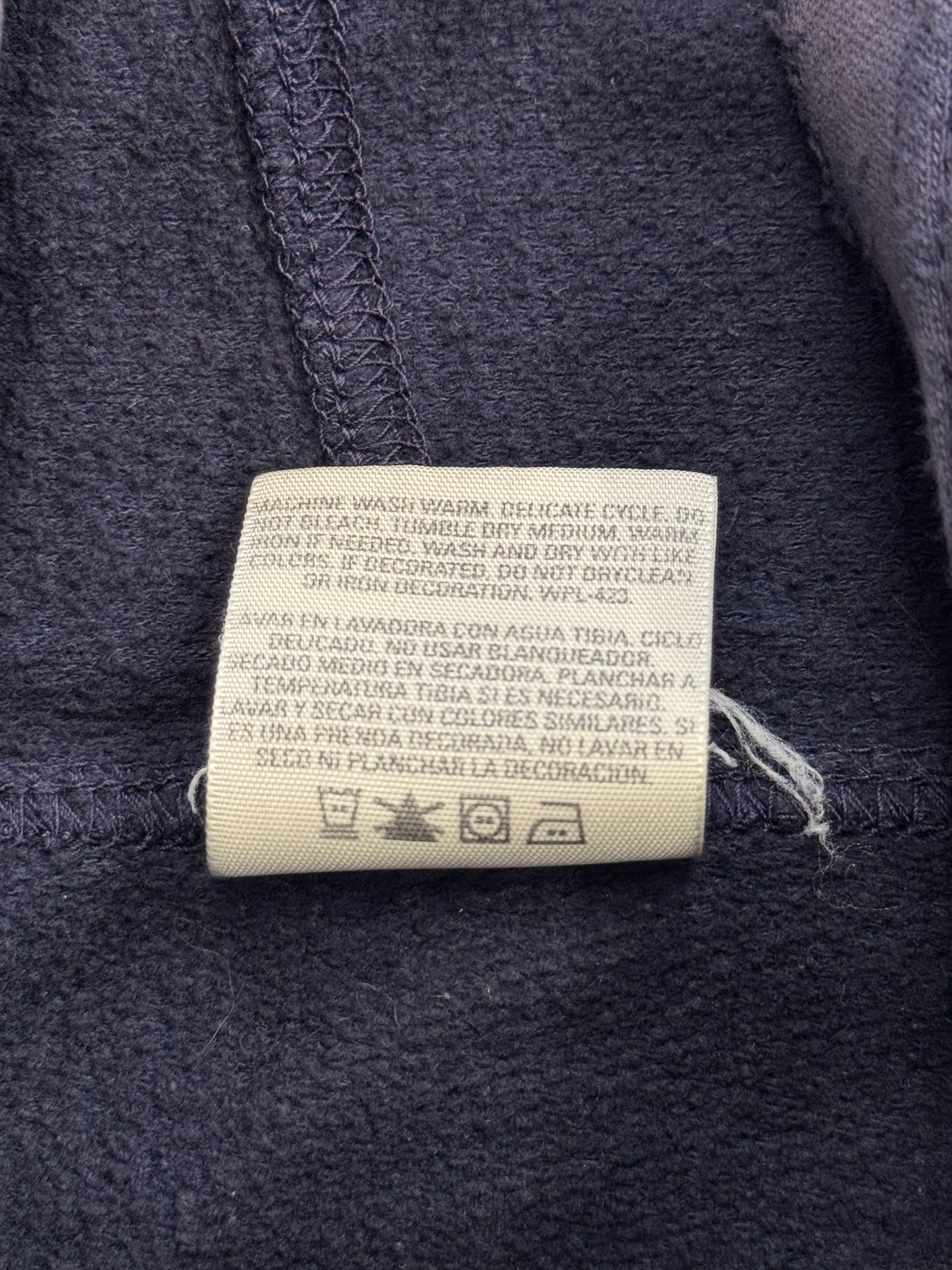 Y2K LEVI STRAUSS SIGNATURE DISTRESSED PULLOVER HOODIE