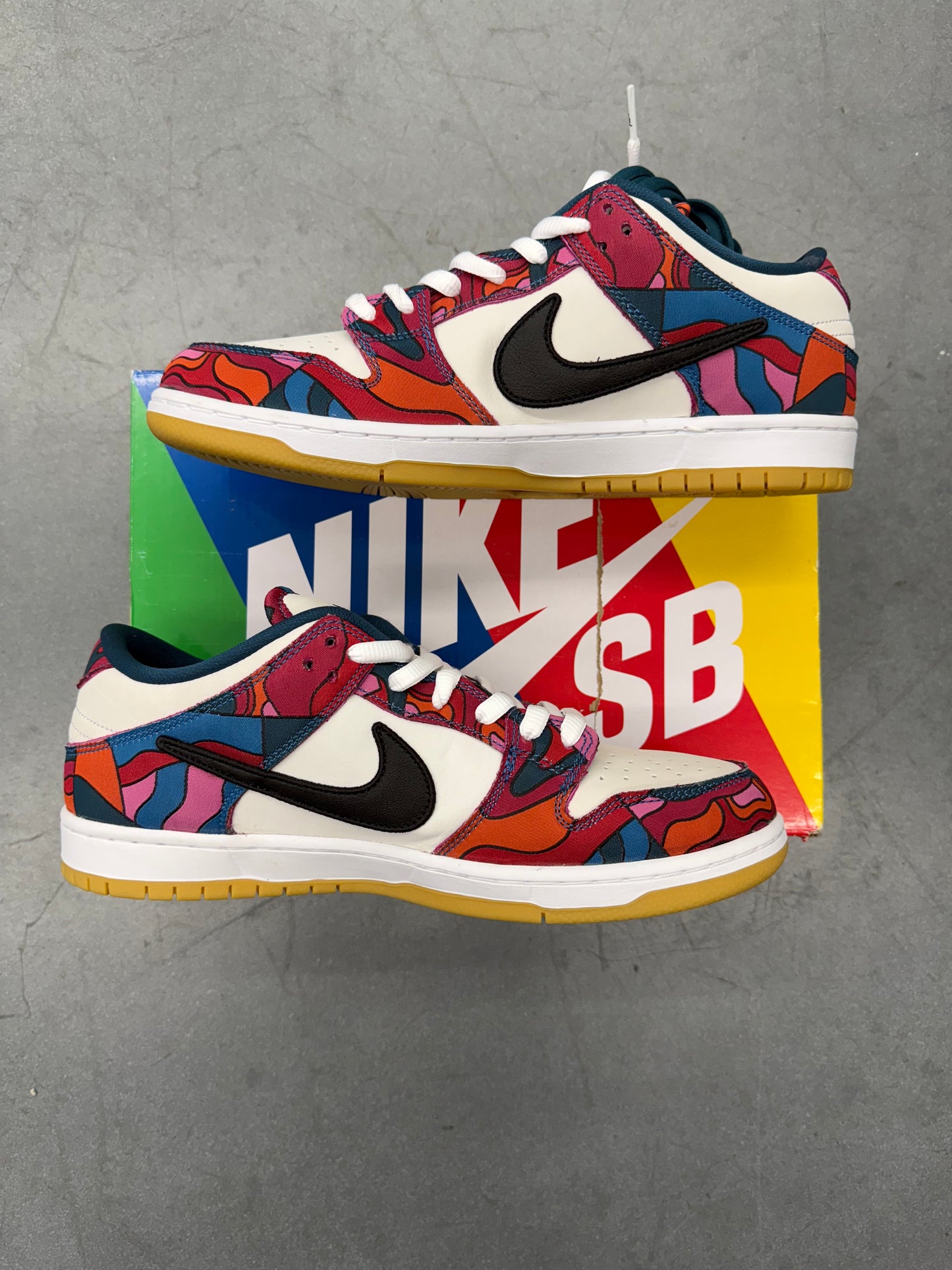 2021 SIZE 11 NIKE SB DUNK LOW PRO PARRA ABSTRACT ART