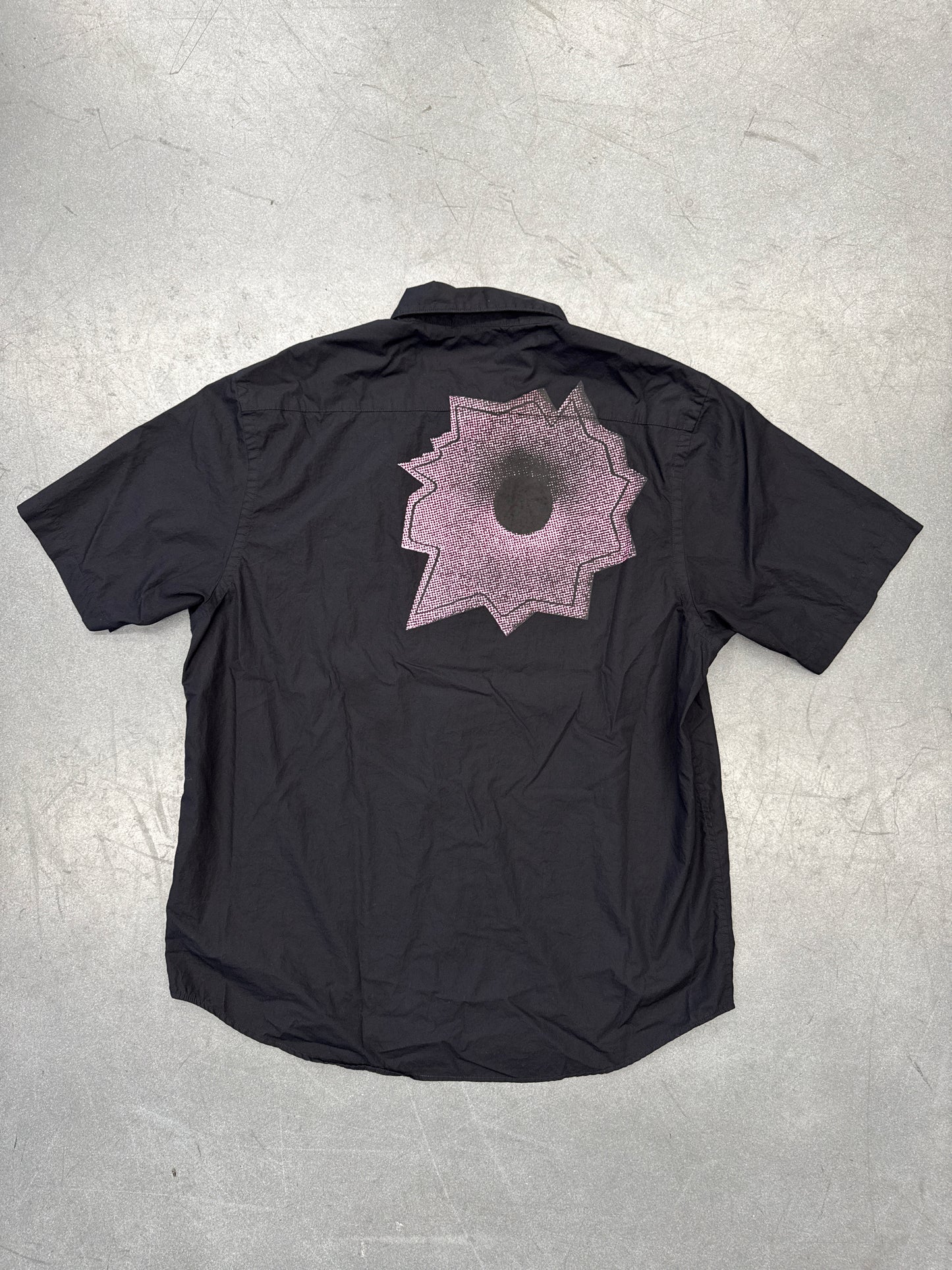SS22 SUPREME NATE LOWMAN S/S BUTTON SHIRT - BLACK
