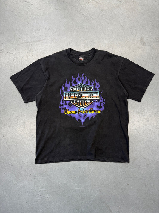 1993 HARLEY DAVIDSON CHROME SWEET CHROME WINSTON- SALEM, NORTH CAROLINA TEE (HARLEY TAG)
