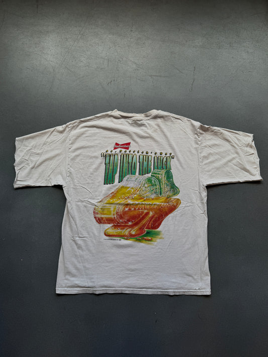 1994 BUDWEISER ST. PATRICK'S DAY "TAP INTO THE LUCK" MULLET TEE (HANES TAG)