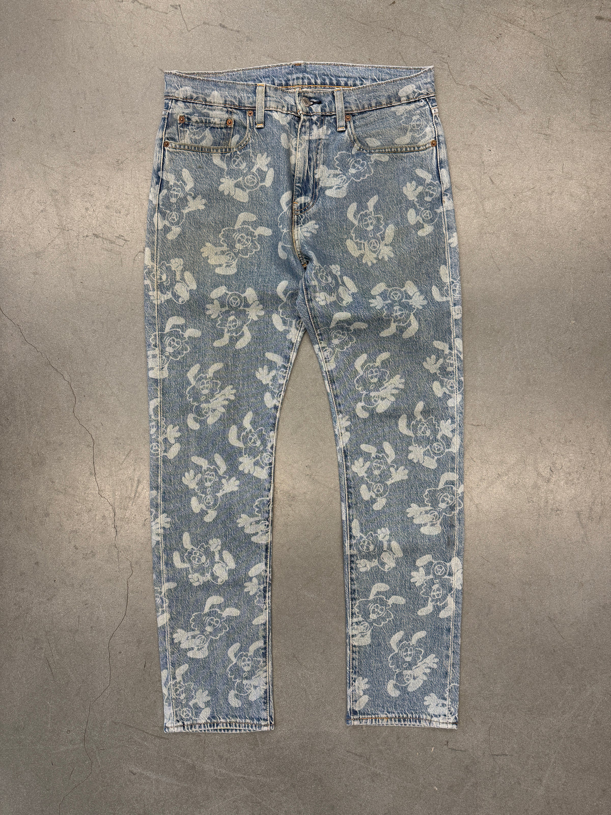 LEVIS VERDY AOP JEANS (31/32) (SILVER BACK TAB)