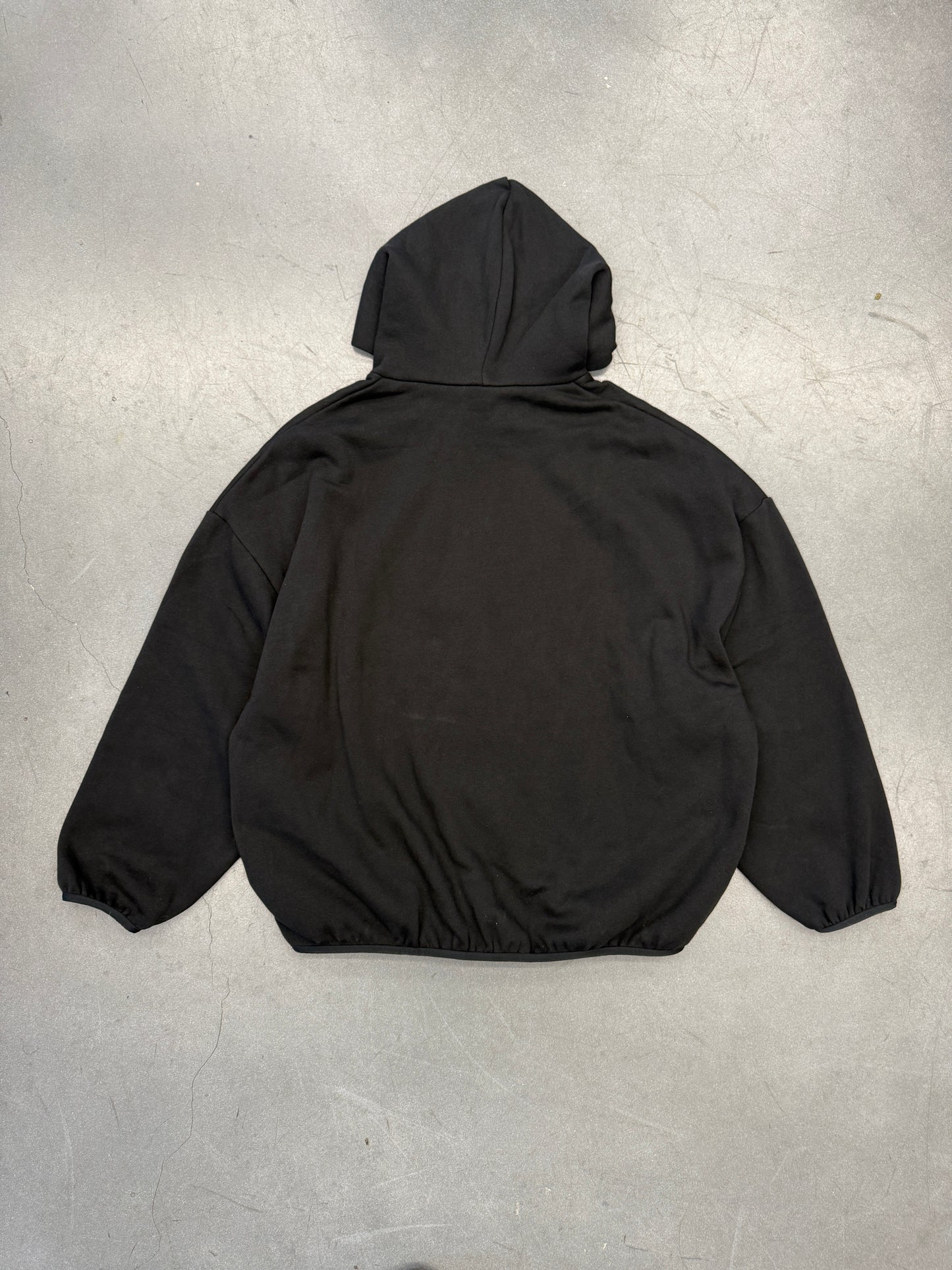 ESSENTIALS FEAR OF GOD OVERSIZED HOODIE - BLACK