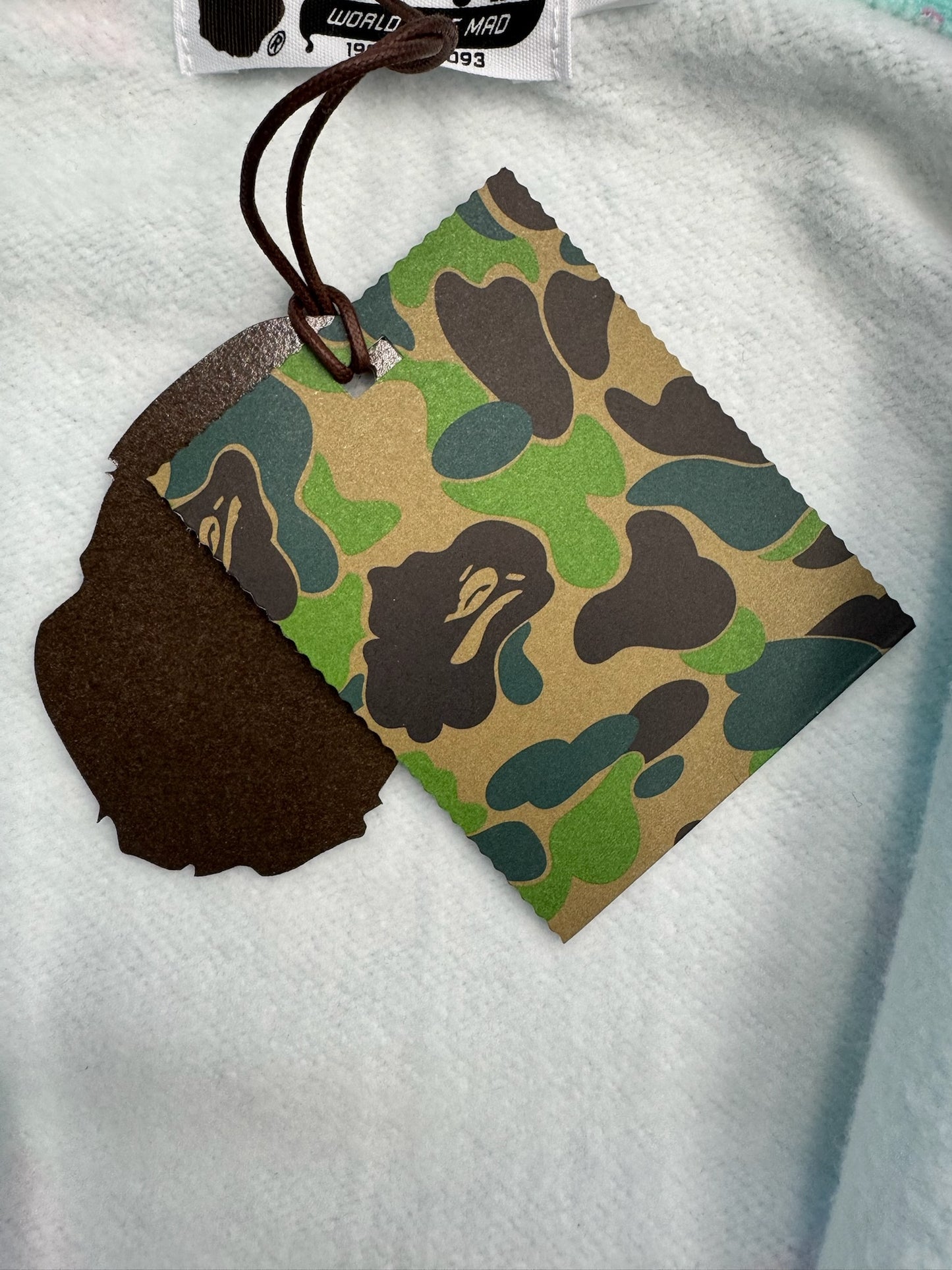 BAPE MIAMI STORE BAPE STA PRINT FULL-ZIP SHARK HOODIE
