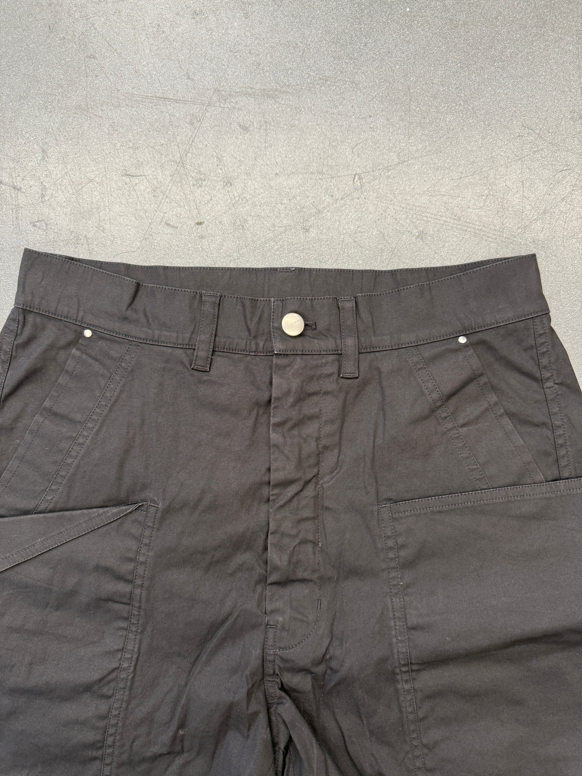 SS24 RICK OWENS LIDO STEFAN CARGO SHORTS