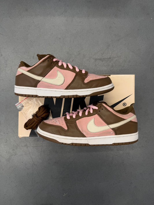 2005 NIKE DUNK LOW PRO SB STUSSY CHERRY (W/ BOX)