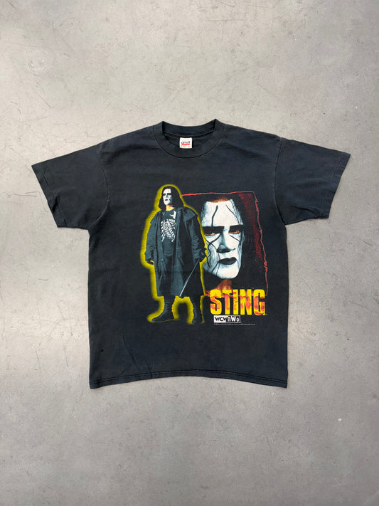 1998 WCW NWO STING BIG FACE SCORPION TEE (ANVIL TAG)