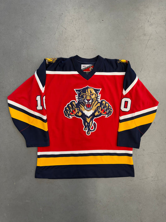 90S PRO PLAYER FLORIDA PANTHERS EASTERN CONFERENCE BURE #10 HOCKEY JERSEY