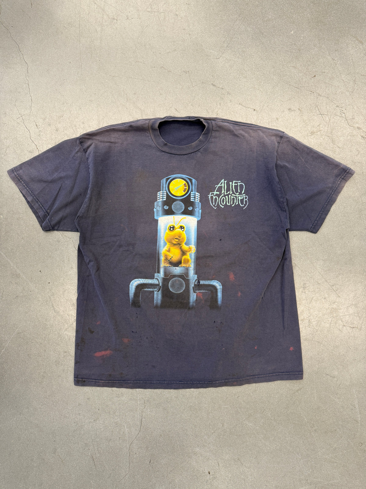 9OS ALIEN ENCOUNTER DOUBLE SIDED WALT DISNEY TEE (PULLED TAG)