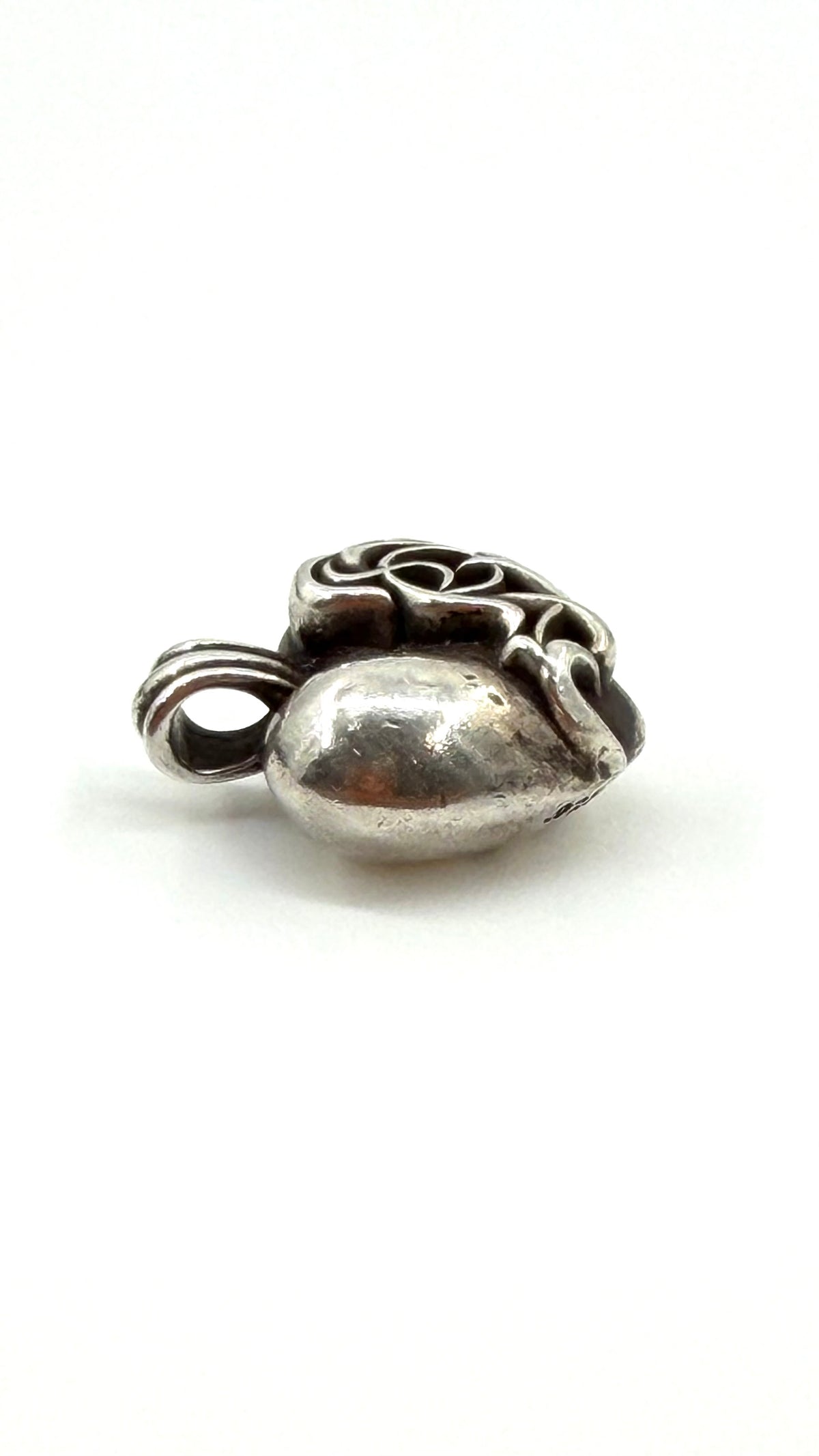CHROME HEARTS LAS VEGAS VINE HEART SILVER PENDANT
