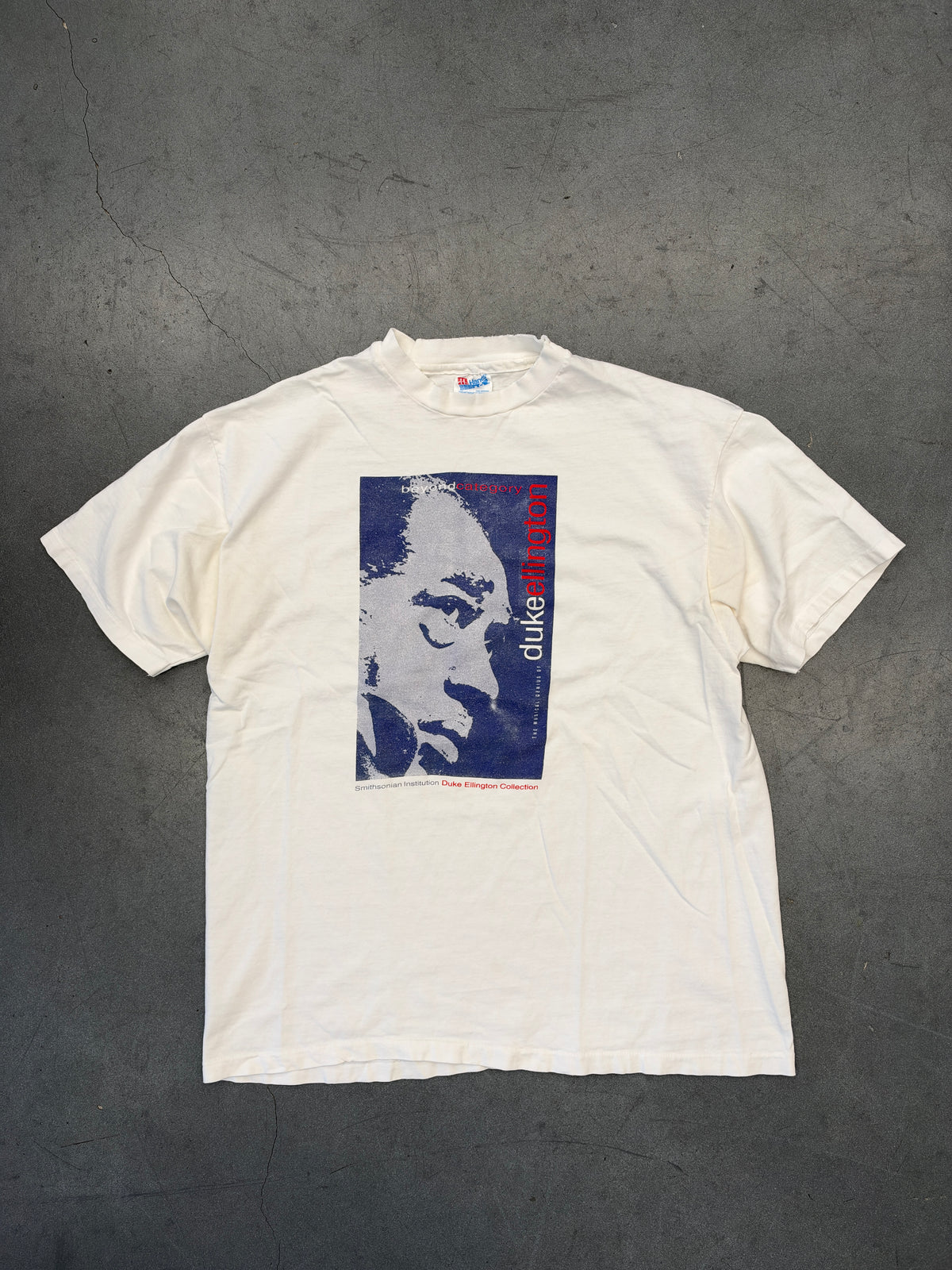 90S DUKE ELLINGTON COLLECTION SMITHSONIAN INSTITUTION TEE (HANES BEEFY TAG)