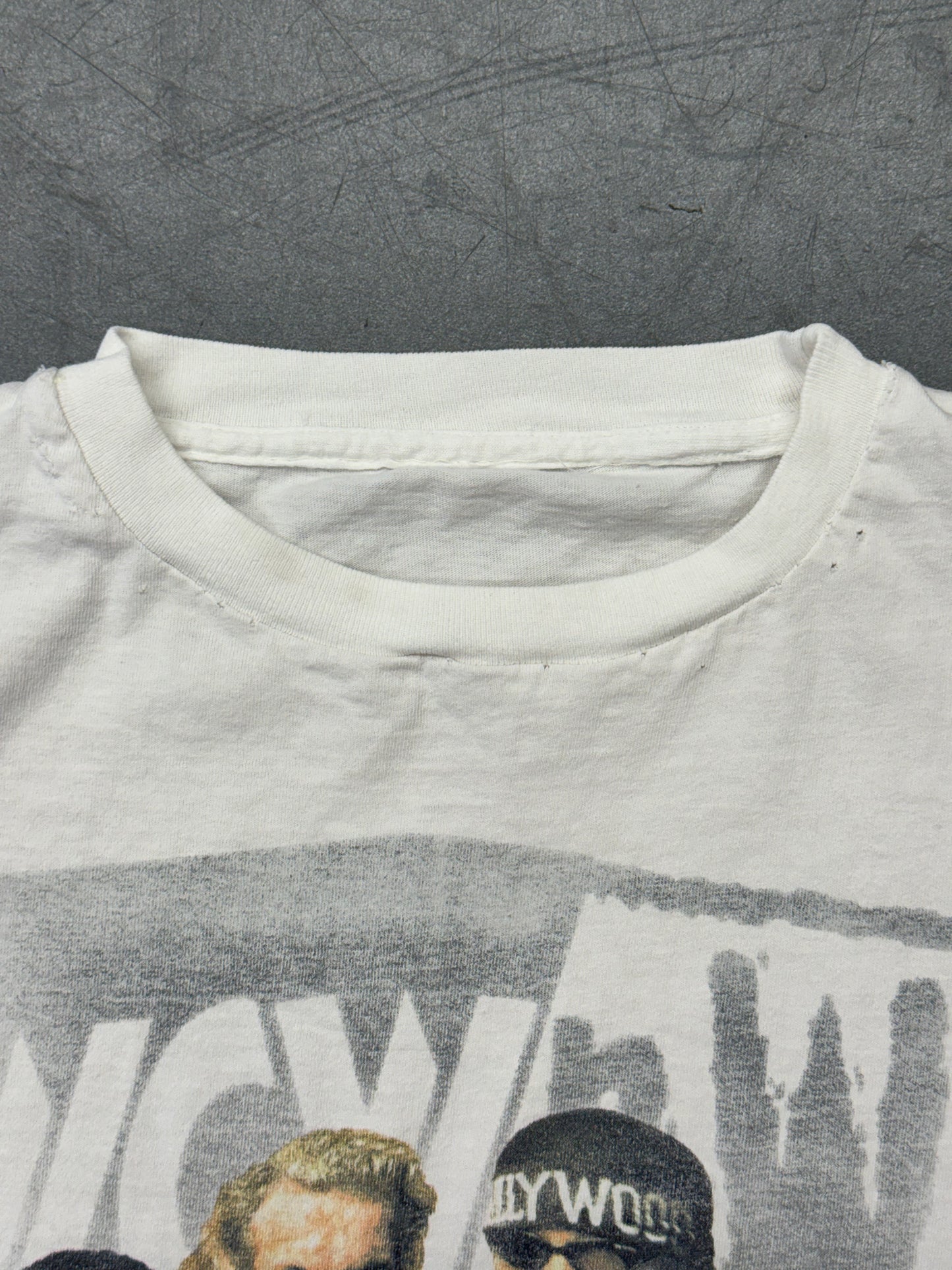 1998 WCW DENNIS RODMAN AND HULK HOGAN TEE (PULLED TAG)