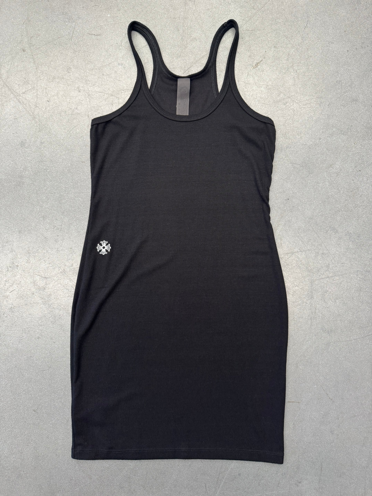 CHROME HEARTS 'BAD SEED' MINI TANK DRESS - BLACK