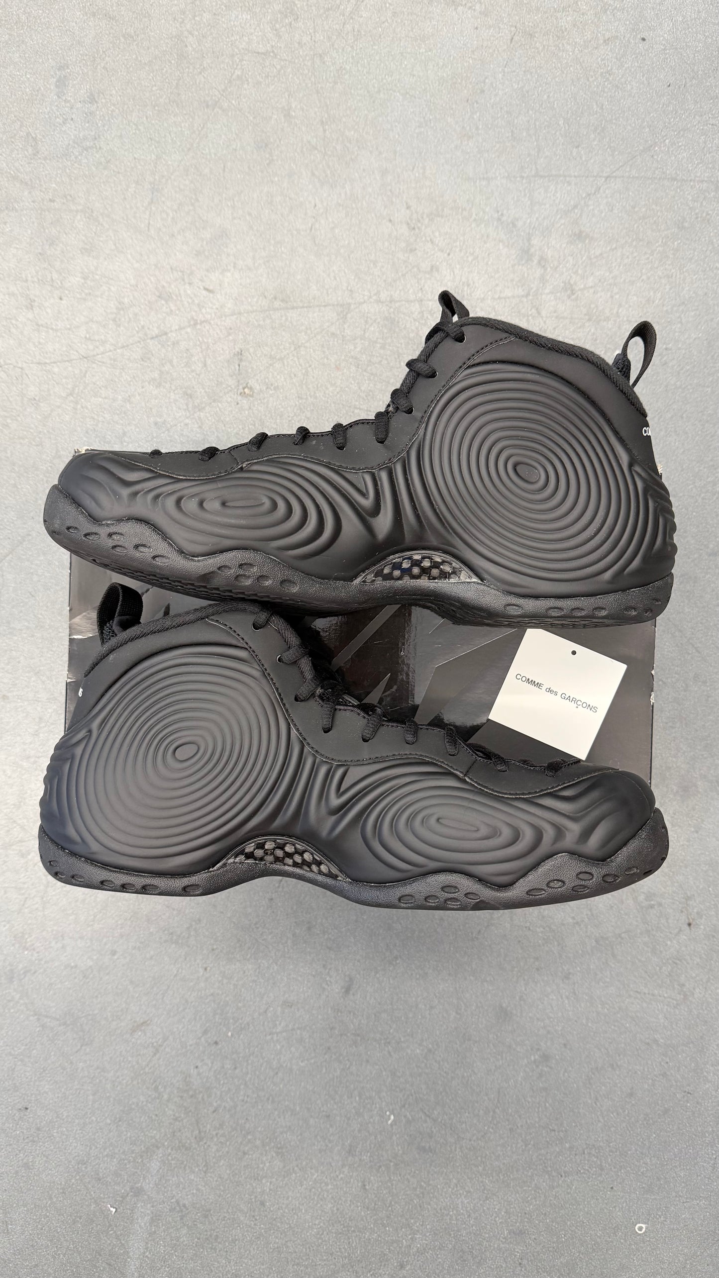 2021 NIKE AIR FOAMPOSITE ONE COMME DES GARCONS HOMME PLUS