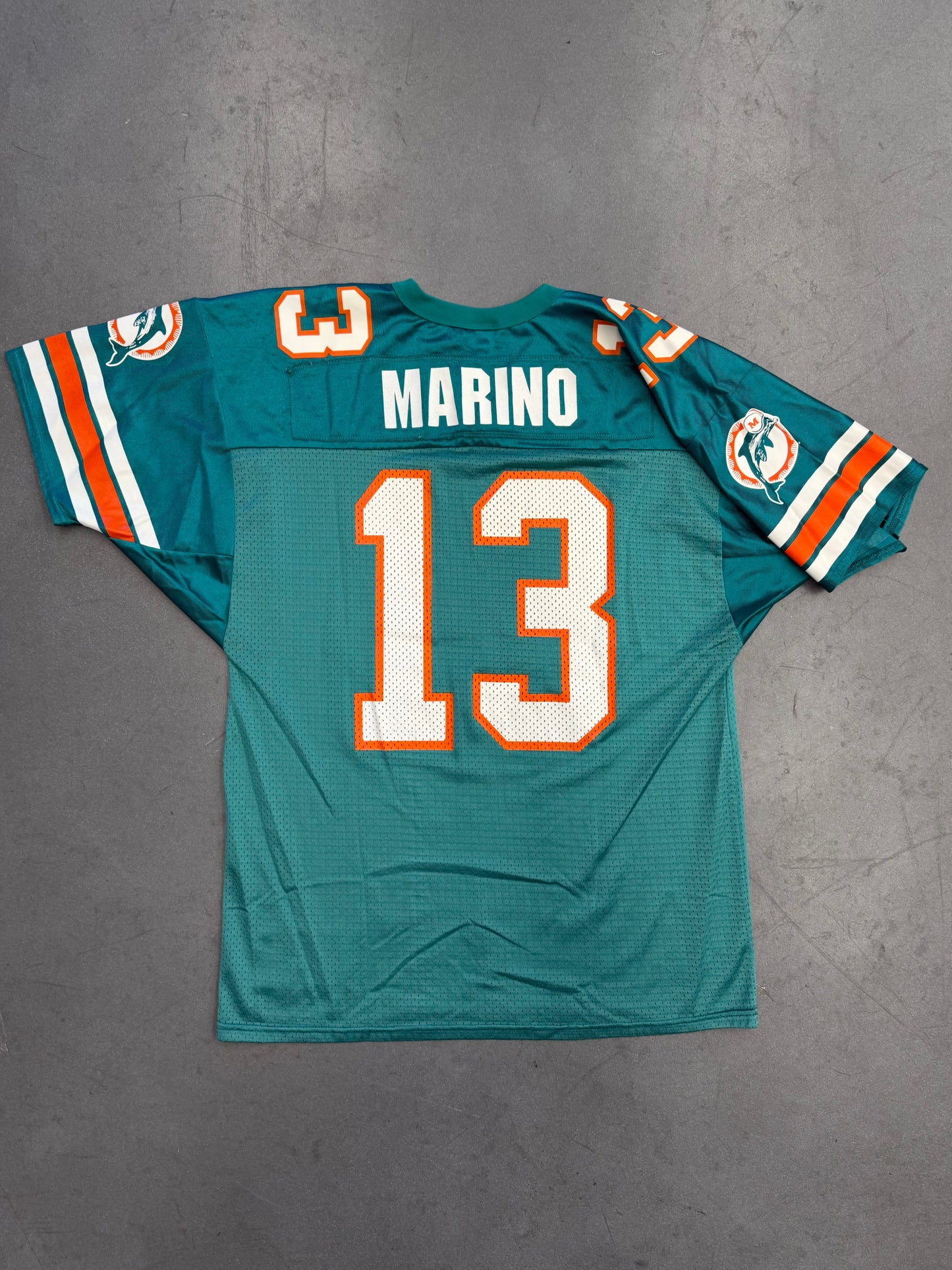 VINTAGE WILSON DAN MARINO MIAMI DOLPHINS FOOTBALL JERSEY