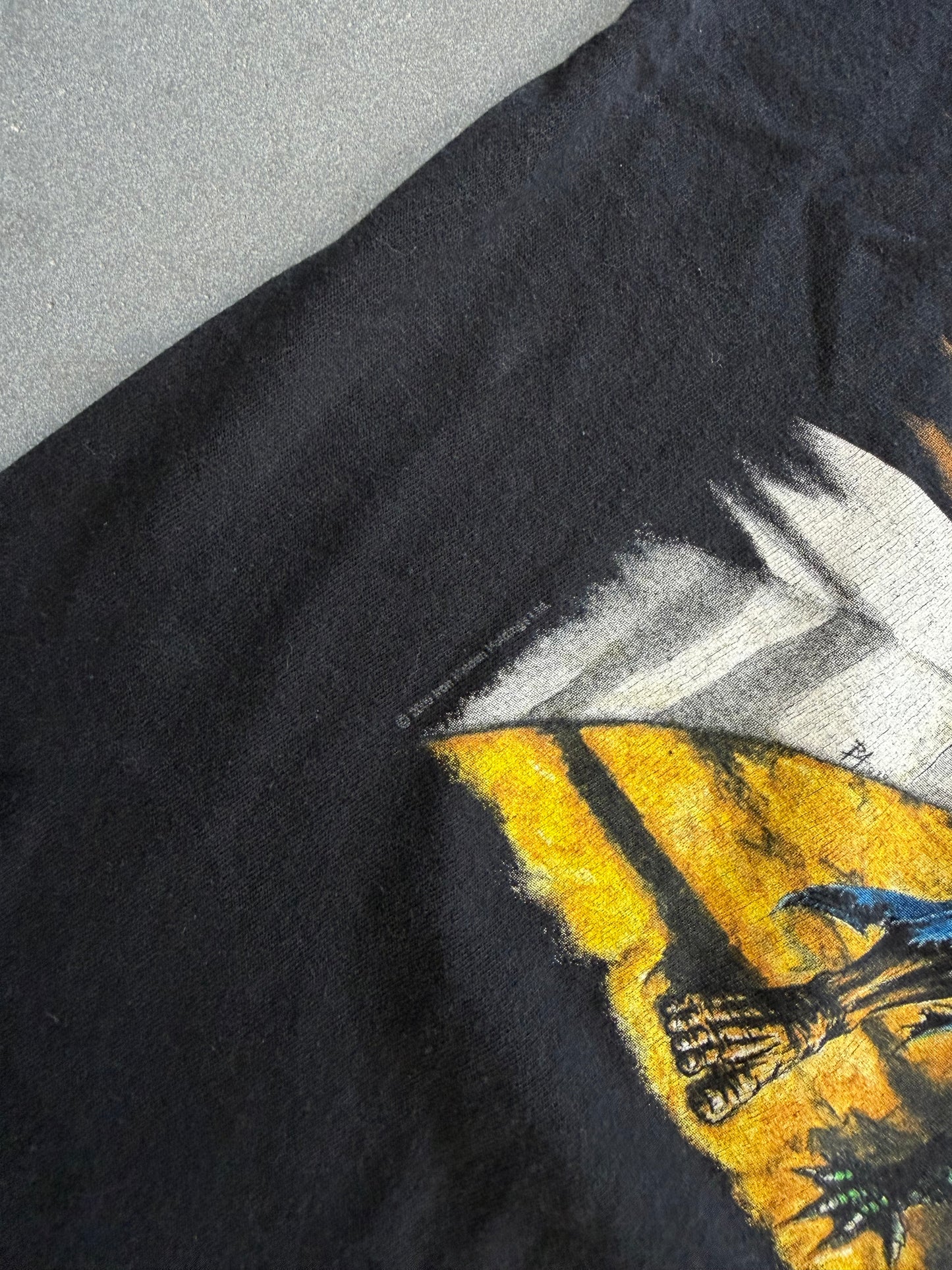 2009 IRON MAIDEN FORT LAUDERDALE TOUR TEE (ANVIL TAG)