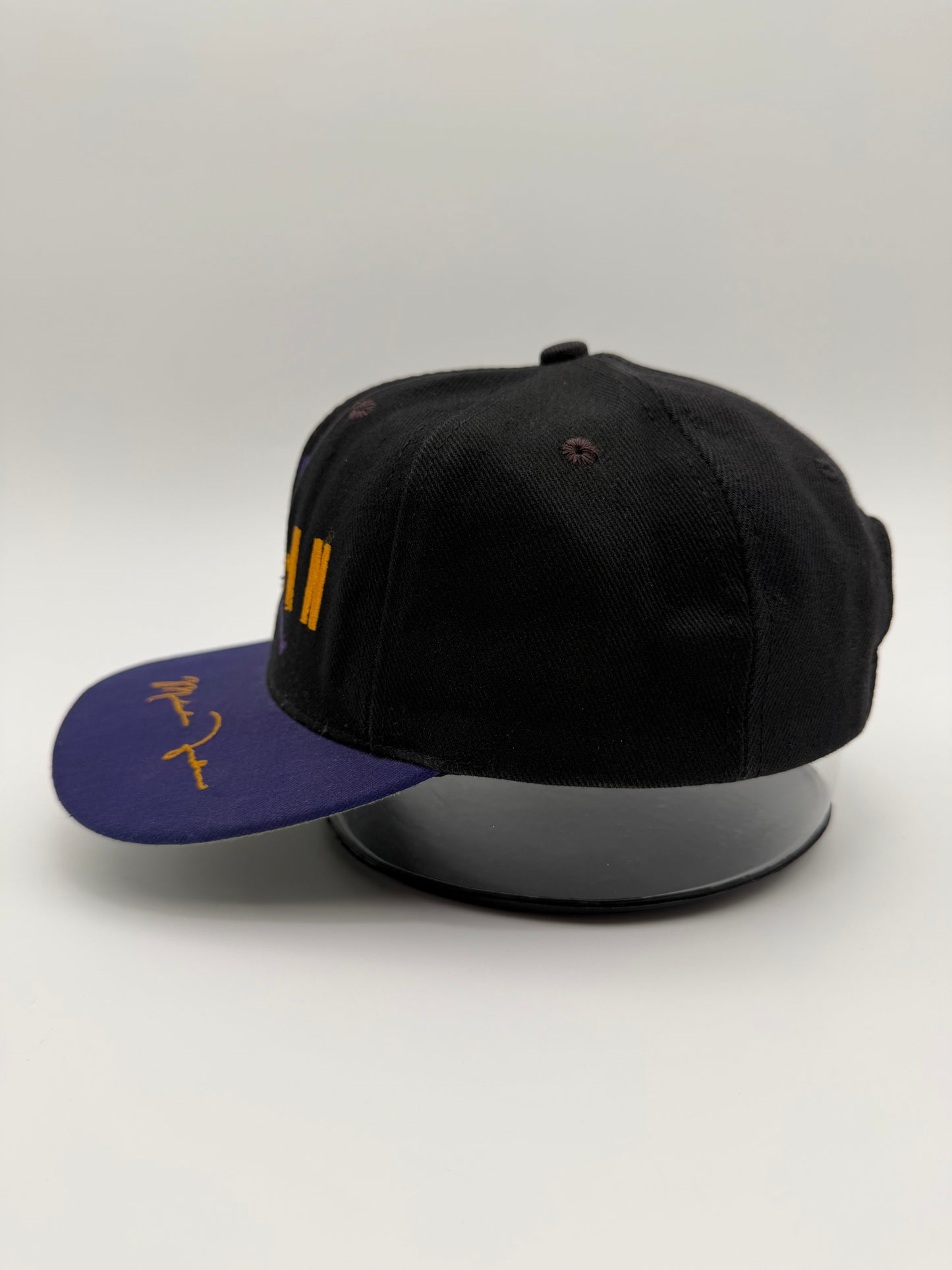 90'S NIKE AIR JORDAN SIGNATURE SNAPBACK - BLACK/PURPLE