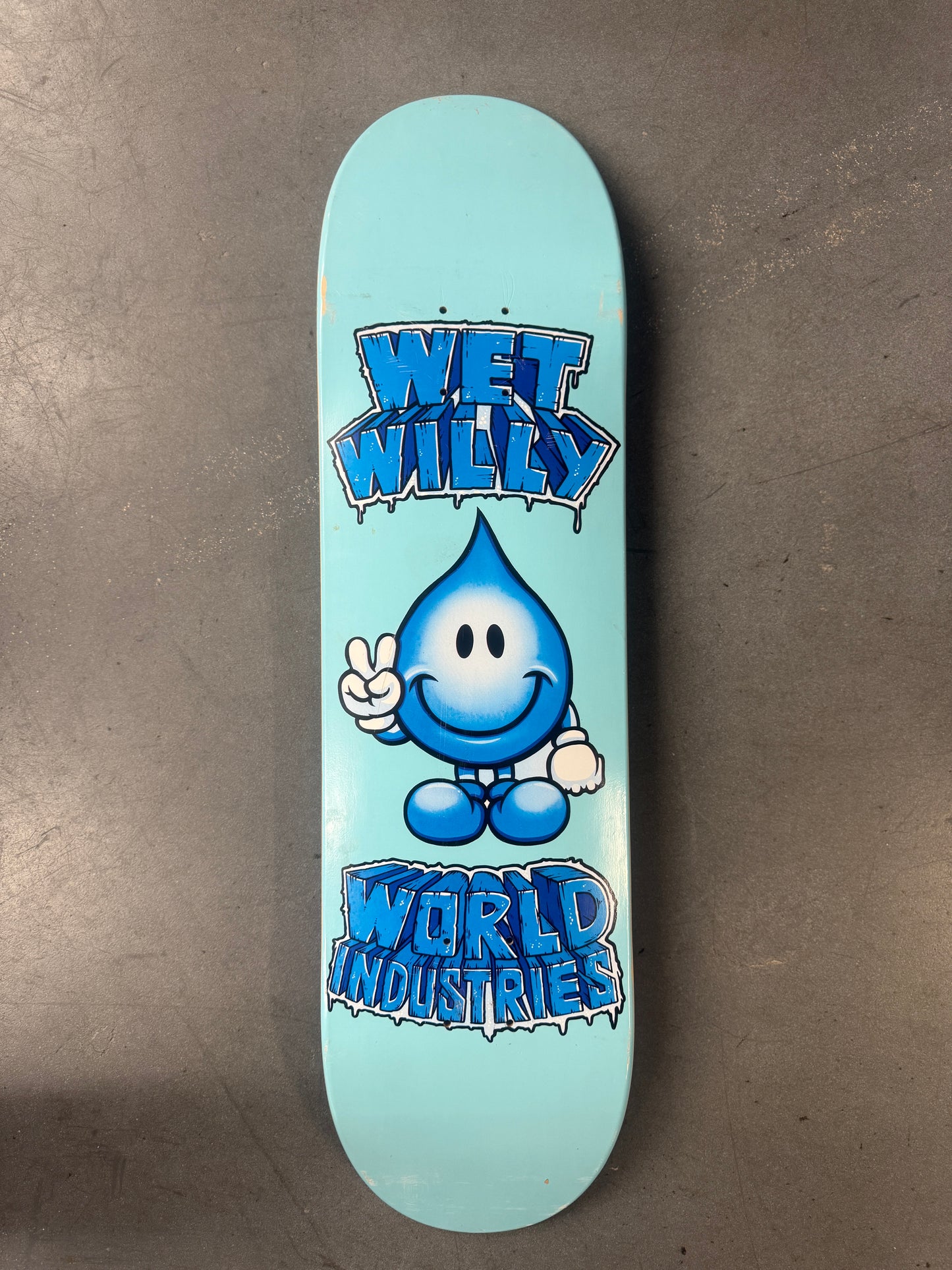 WORLD INDUSTRIES WET WILLY SKATEBOARD