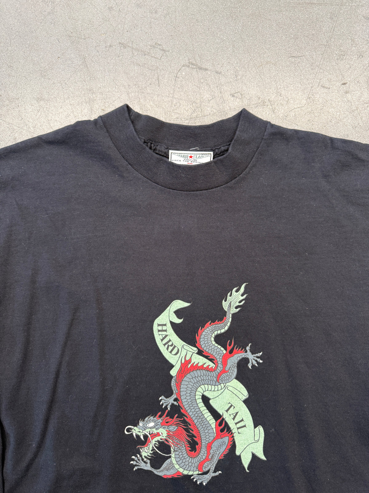 90S VINTAGE HARD TAIL TATTOO STYLE LONG SLEEVE TEE