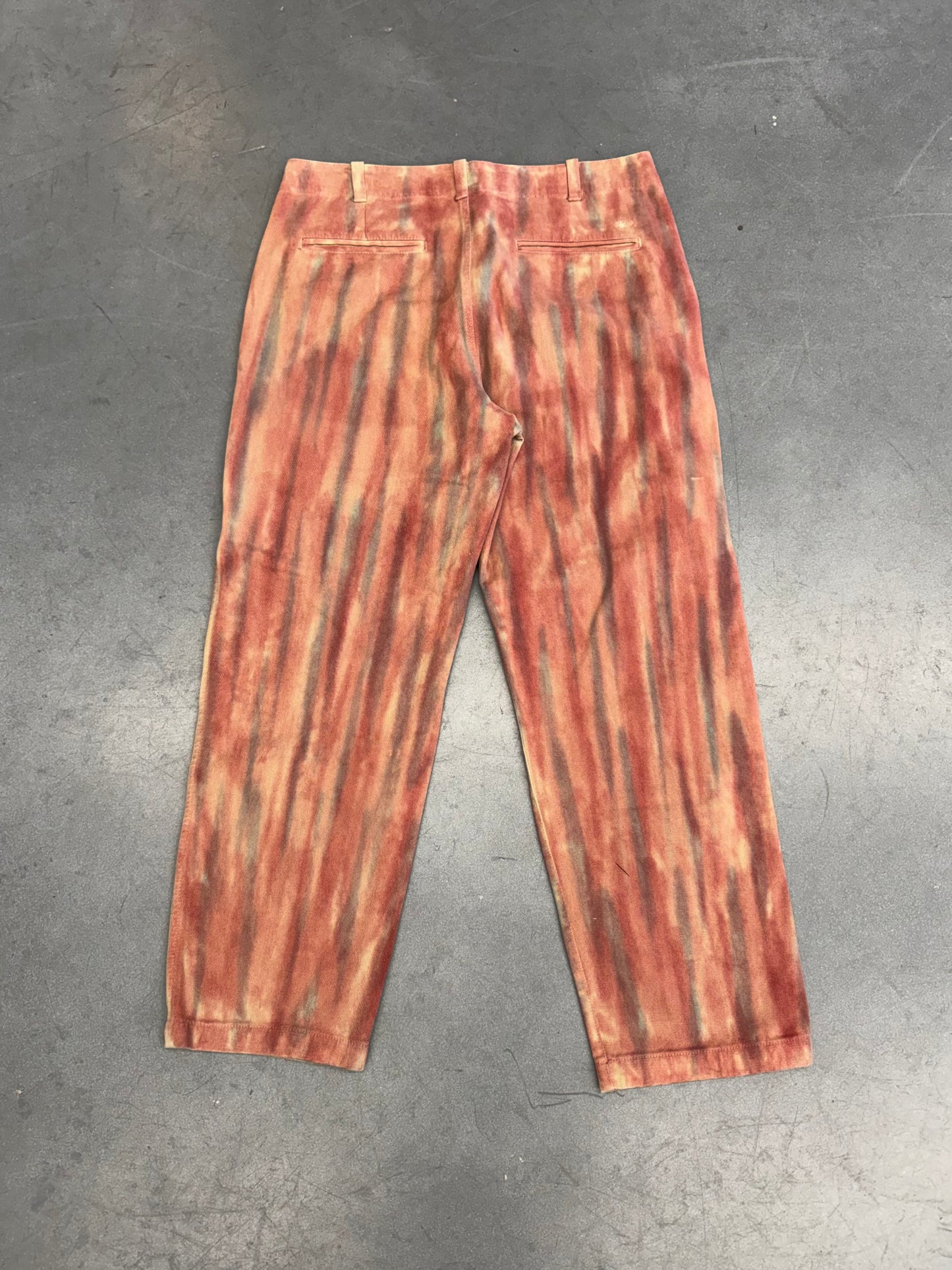 STUSSY DYED UNIFORM PANT - RUST