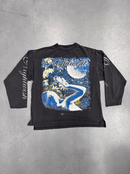 1998 NIGHTWISH OCEANBORN ALBUM EURO BAND L/S TEE (EURO TAG)