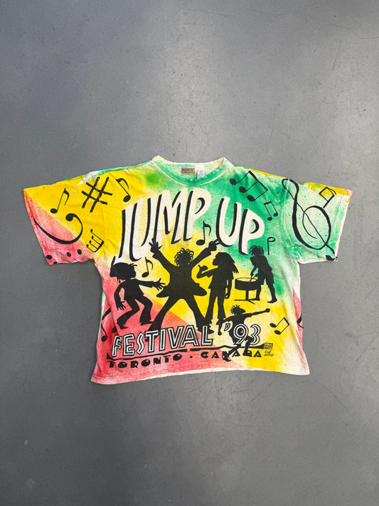 1993 JUMP UP FESTIVAL TORONTO, CANADA MUSIC FESTIVAL TEE (PERSPECTIVE TAG)