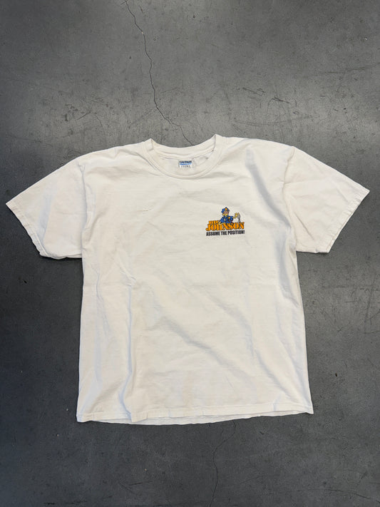 2001 BIG JOHNSON 'LET ME INTRODUCE YOU TO MY PENAL SYSTEM!' TEE (GILDAN TAG)