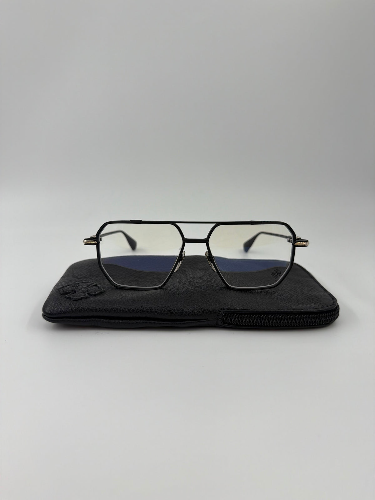 CHROME HEARTS "PHUNK" THIN WIRE EYEGLASSES