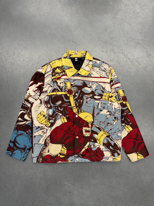 KITH MARVEL X-MEN TAPESTRY COACHES JACKET