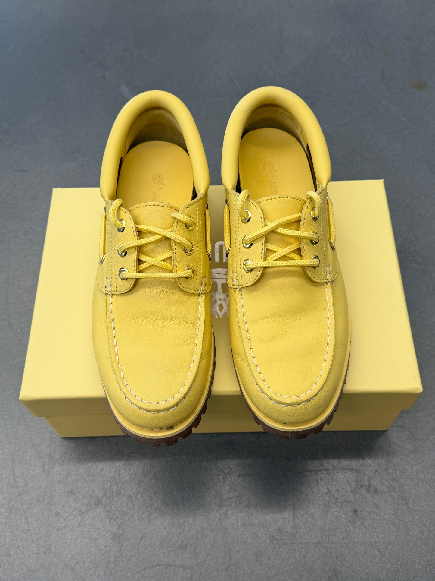 2025 TIMBERLAND 3-EYE CLASSIC LUG BOAT SHOE JACQUEMUS LA BATEAU (W/BOX)