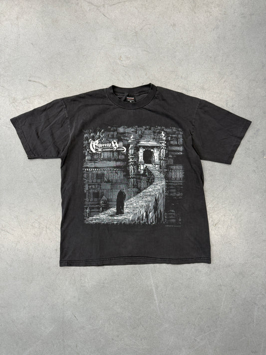 1995 CYPRESS HILL III TEMPLES OF BOOM STONED RAIDERS TEE (POLYGRAM TAG)