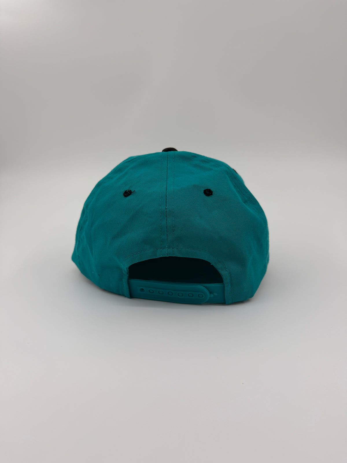 90'S FLORIDA MARLINS ORANGE LINE BIG F LOGO SNAPBACK (TEAL/BLACK) (TWINS ENTERPRISE TAG)