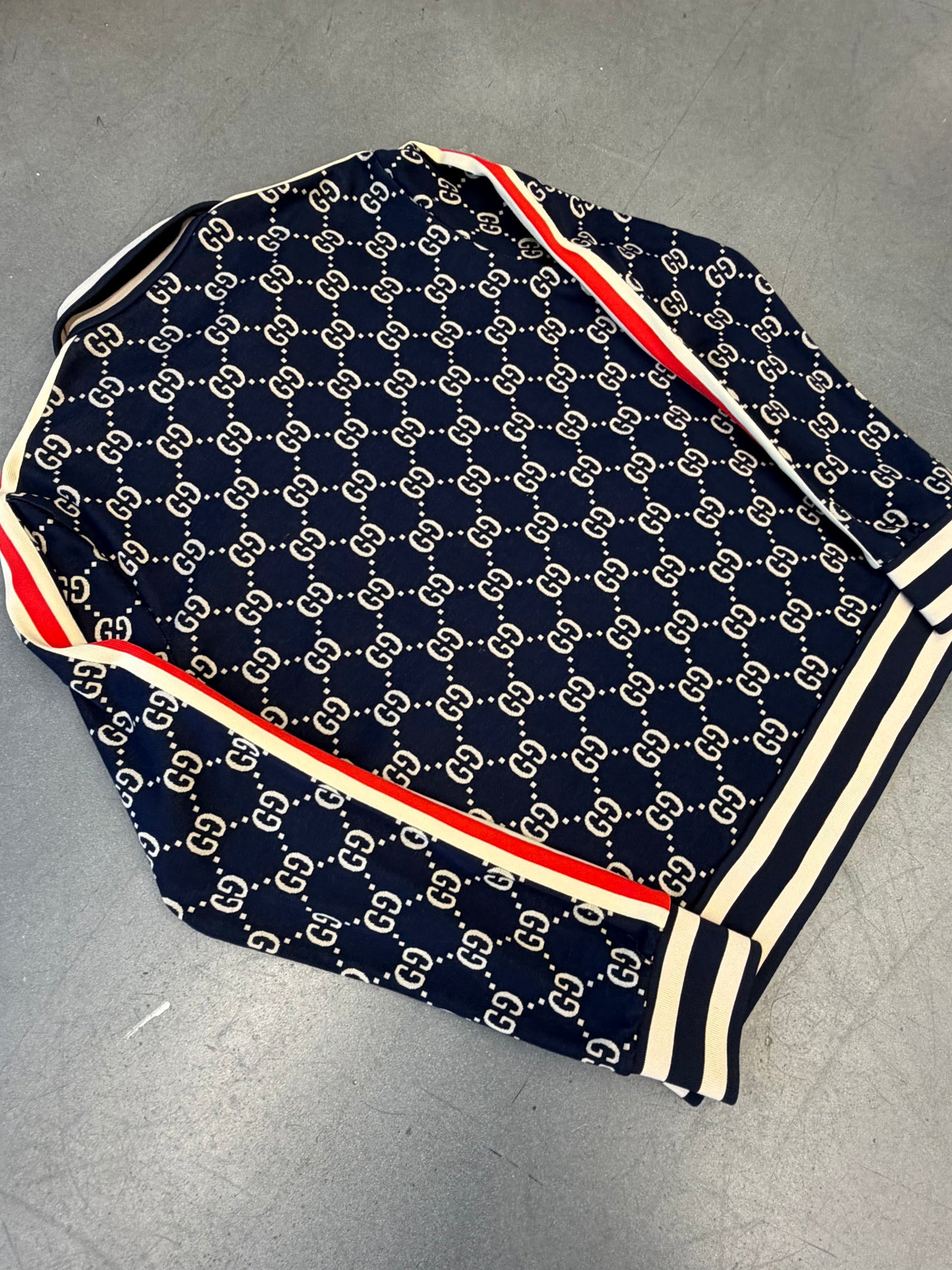 GUCCI MONOGRAM ZIP-UP TRAINING TRACK SUIT