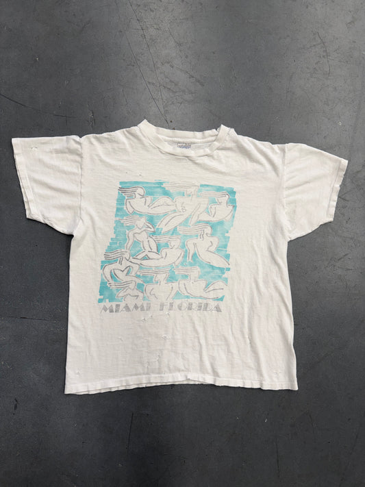 90S MIAMI FLORIDA ART DECO TEE (DELTA TAG)