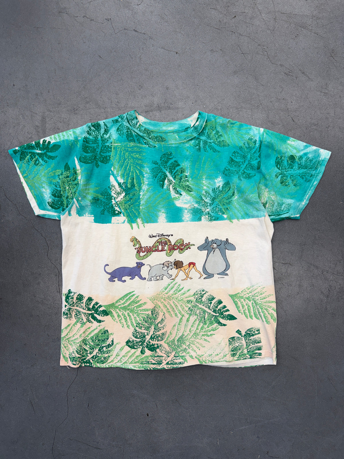 90'S WALT DISNEY'S THE JUNGLE BOOK AOP TEE (DELTA TAG)