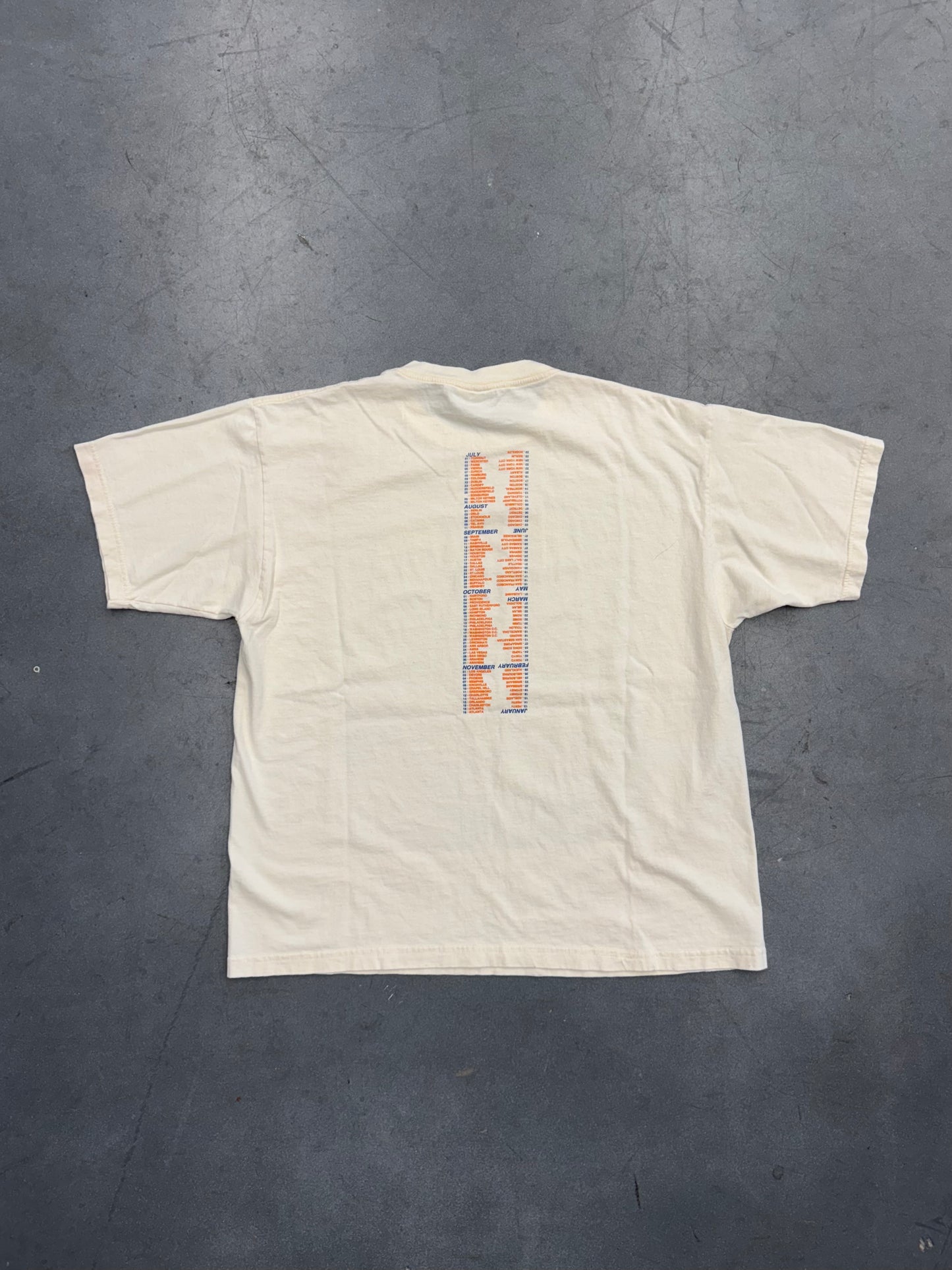 1995 R.E.M. MONSTER WORLD TOUR TEE (NICE MAN TAG)