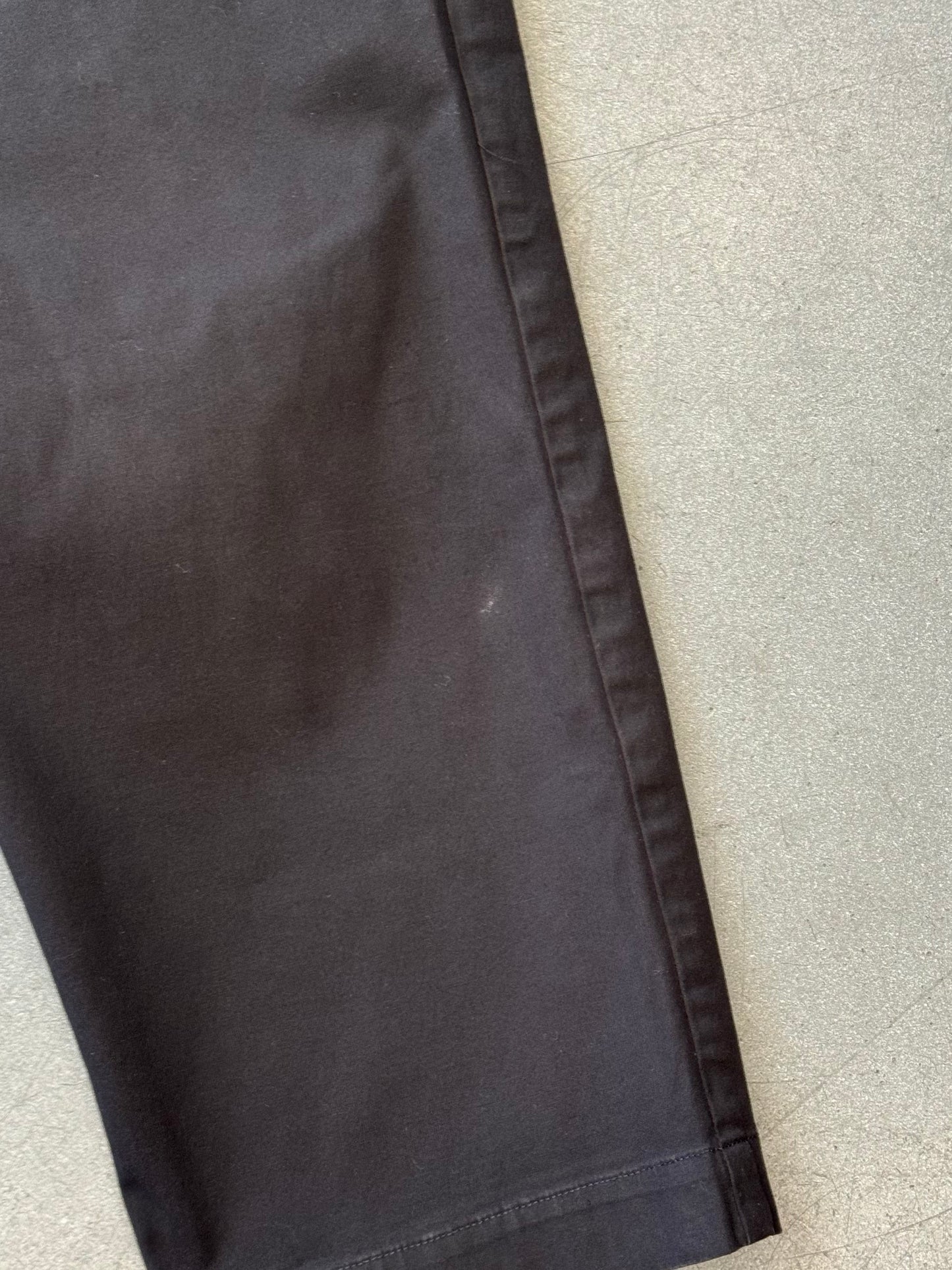 RICK OWENS FOREVER CROPPED CARGO DRAWSTRING PANTS - REPAIRED